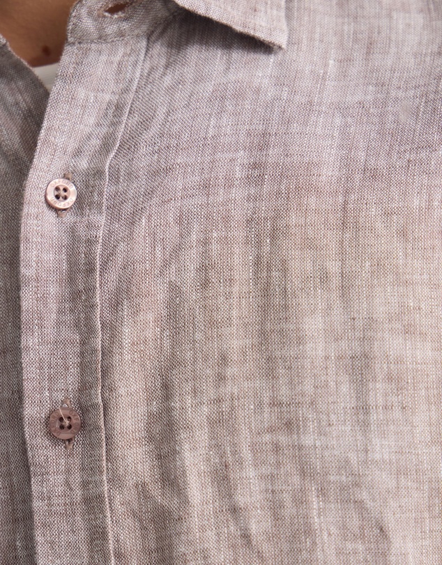 Oxford - Cooper Ls European Linen Shirt