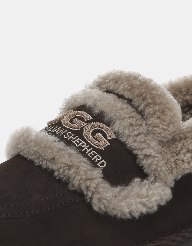 EVERAU - Australian Shepherd Ugg Rilee Loafer Cow Suede Upper House Shoes
