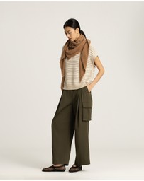 IDA+S - Langham Wool Cashmere Short Scarf