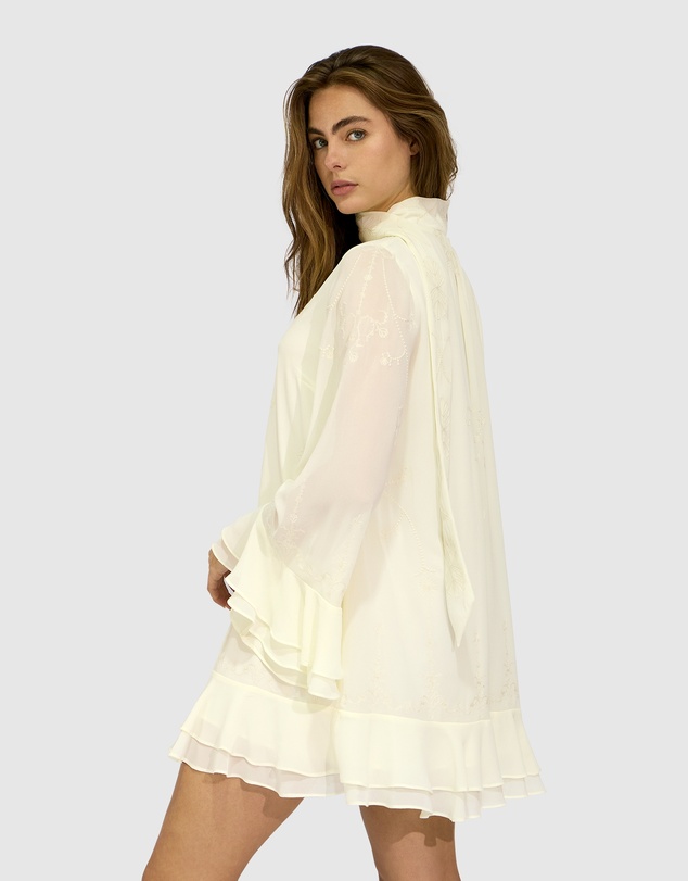 Belle & Bloom - Dream About Me Tie Neck Dress