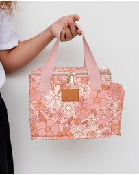 Sky Gazer - Insulated Lunch Bag- Flower Power