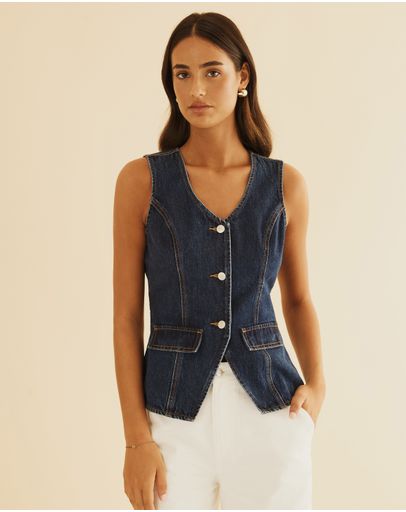 Dark Wash Blue