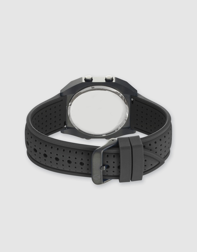 Maxum - Raglan Tide Watch - Black Silicone Strap