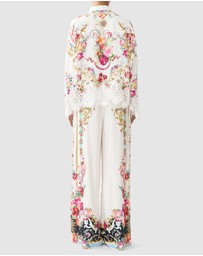 Camilla - Wide Leg Waisted Pants