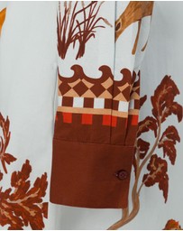 SMWR. by The Somewhere Co - Moon Court Long Sleeve Maxi Shirt Dress