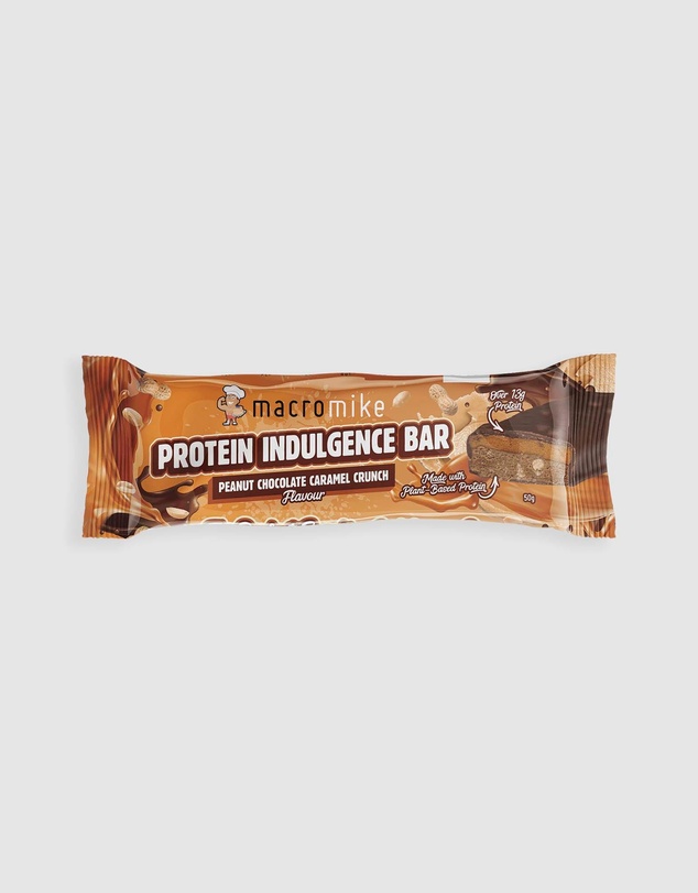 Macro Mike - Peanut Choc Caramel Crunch Protein Indulgence Bar - 12x50g