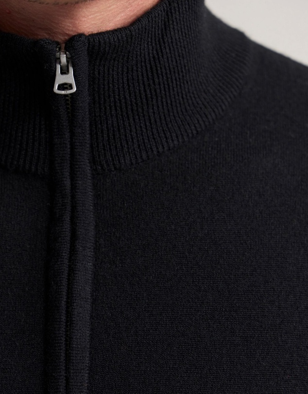Oxford - Merino Zip-Neck Wool Pullover