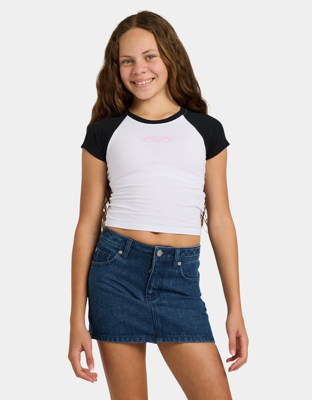 Roxy - Girls 8 to 16 Rewind Me T-Shirt