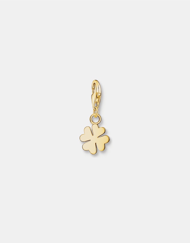 THOMAS SABO - Charm Pendant Cloverleaf Gold Plated