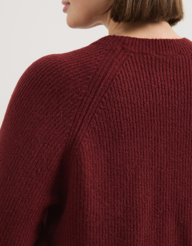 Atmos&Here Curvy - Saylor Long Sleeve Knit Jumper