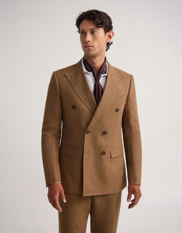 Oxford - Hardy Double Breasted Linen Jacket