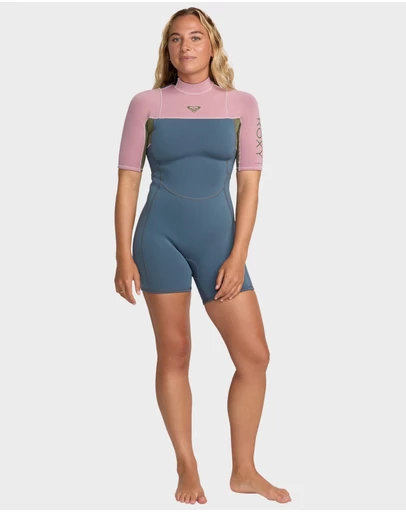 Roxy - Womens 2/2mm Prologue+ Back Zip Springsuit