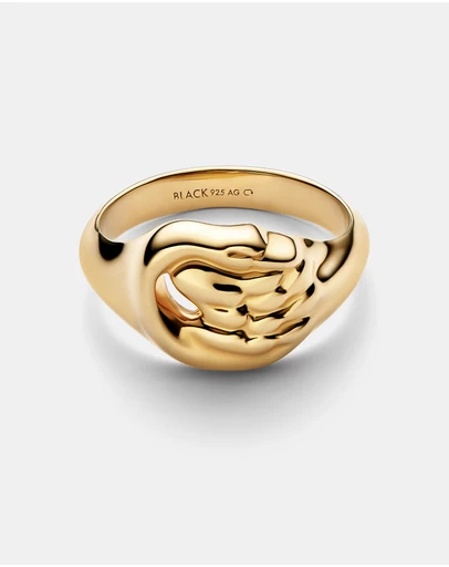 Maria Black - Swan Signet Ring