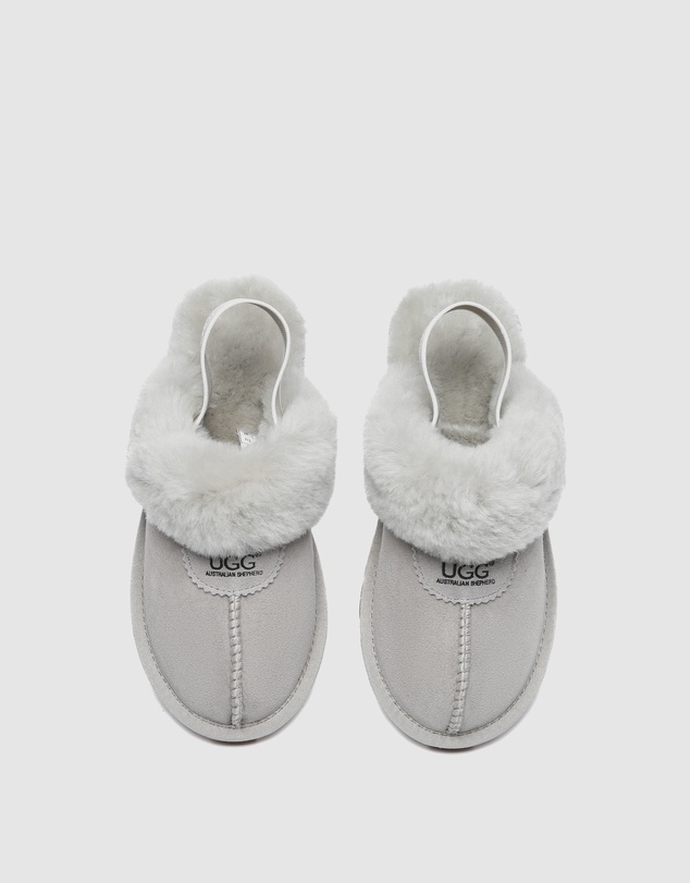 EVERAU - Australian Shepherd Ugg Waffle Plus Cow Suede Upper House Shoes