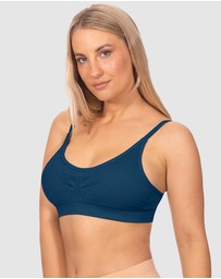 B Free Intimate Apparel - Wirefree Padded T-Shirt Bra (A-B-C-D-DD-E) Cup