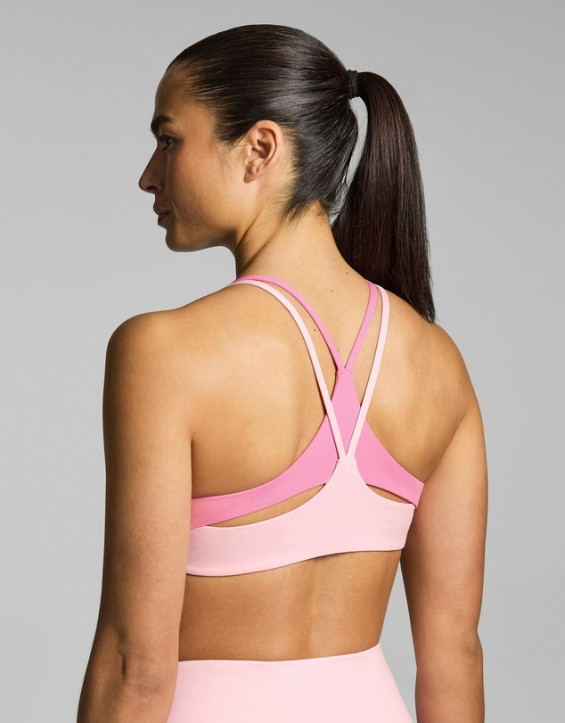 Rockwear - Colour Block Strappy Medium Support Sports Bra