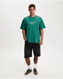 Cotton On - Box Fit Text T-Shirt