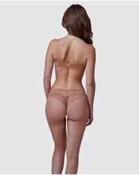 Skarlett Blue - Minx Wired Lace Balconette Bra