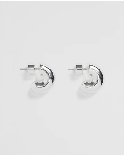 Country Road - Small Round Hoop Earring