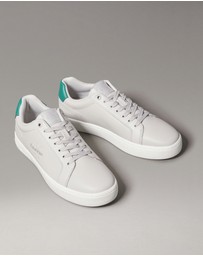 Calvin Klein - Classic Cupsole Mono Leather Sneakers
