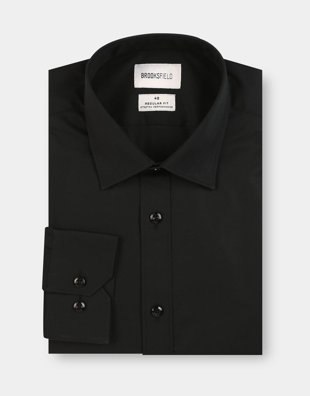 Brooksfield - Performance Reg Fit Business Shirt