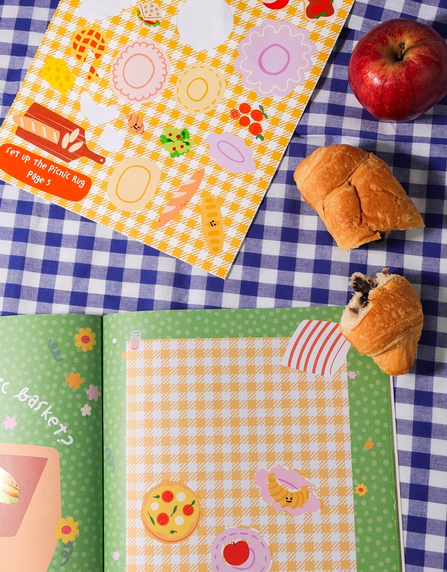 Journey Of Something - Kids Sticker Book - Picnic
