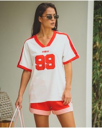 Araminta James - Retro Track Shorts