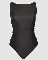Miraclesuit Swimwear  - Rock Solid Regatta High Neck Tummy Control Swimsuit