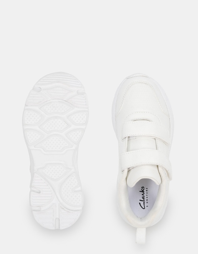 Clarks - Skill White