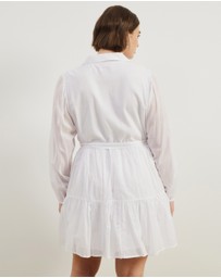 Atmos&Here Curvy - Ruby Tiered Mini Dress