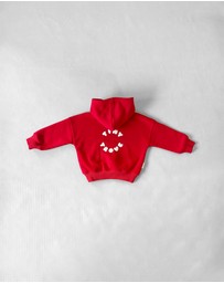 Tiny Trove - Sporty Puff Print Cotton Hoodie Tracksuit Set - Babies-Kids
