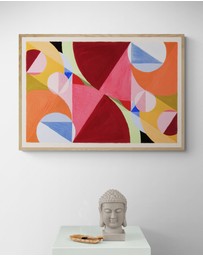 Inka Arthouse - Area Broken by Joseph Schillinger Art Print
