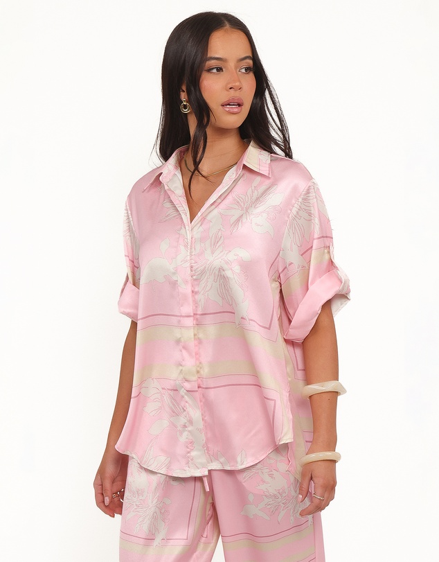 Petal & Pup - Elysia Shirt - Pink White