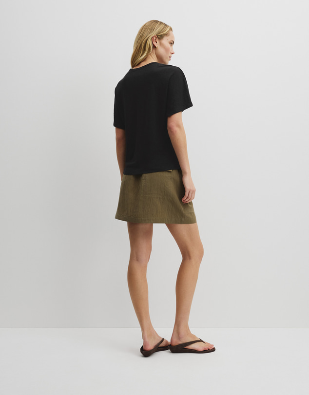 Country Road - Linen Dolman T-shirt
