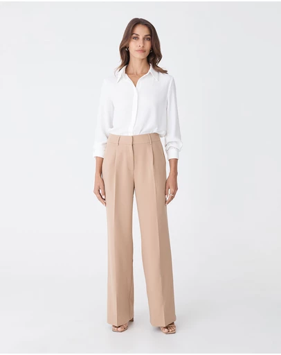 Forcast - Kevin Relax Fit Crepe Shirt