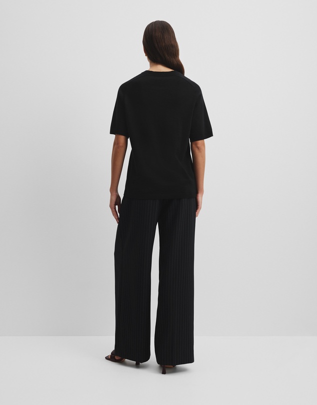 Country Road - Organically Grown Cotton Blend Cashmere Blend T-shirt
