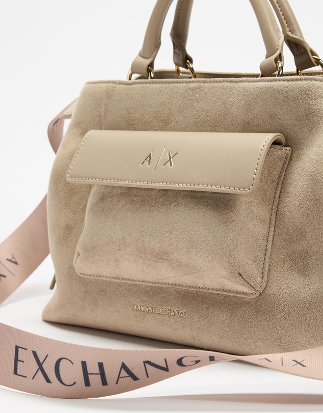 Armani Exchange - Nicole Suede Tote M