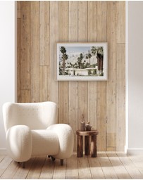 Olive et Oriel - Palm Springs House Art Print
