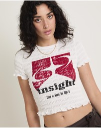 Insight - Stellar Shirred Top