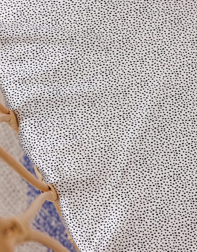 SILK MAGNOLIA - Pure Silk Fitted Bassinet and Cot Sheets
