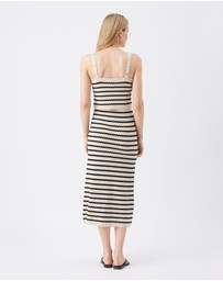 Ripe Maternity - Pointelle Knit Nursing Dress