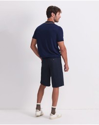 Sportscraft - Brookes 1/4 Zip Knit Polo