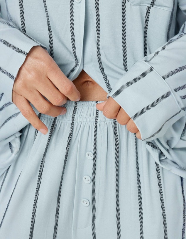 Gingerlilly - Harlow Bamboo Striped PJ Set