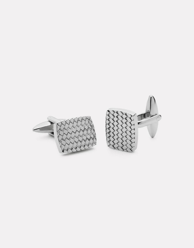 Najo - Shadowline Men's Steel Cufflink