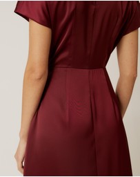 Tussah - Reena Satin Midi Dress