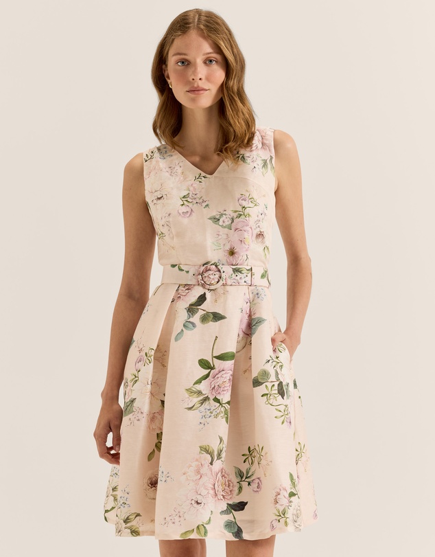 Review - Sunset Rose Floral Dress