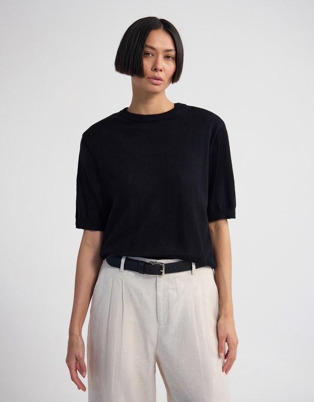 Oxford - Leeta Cashmere Blend Shldr Pad Knit