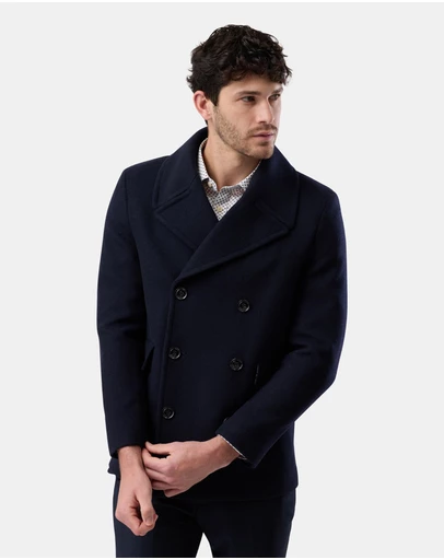 Brooksfield - Wool Blend Peacoat