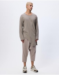 Surrounded By Ghosts - The Neobite Asymmetrical Tail Long Sleeve T-Shirt
