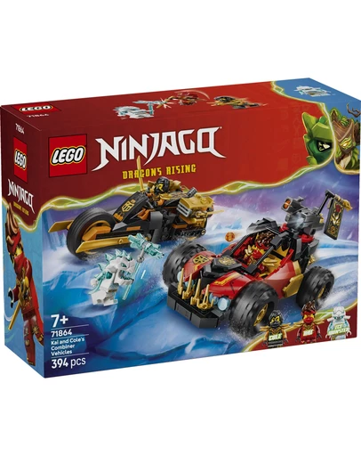 LEGO - 71864 Kai and Cole's Combiner Vehicle Adventure
